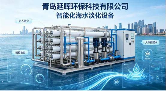 智驭海水,高效节水!青岛延晖环保打造智能化海水淡化新标杆!
