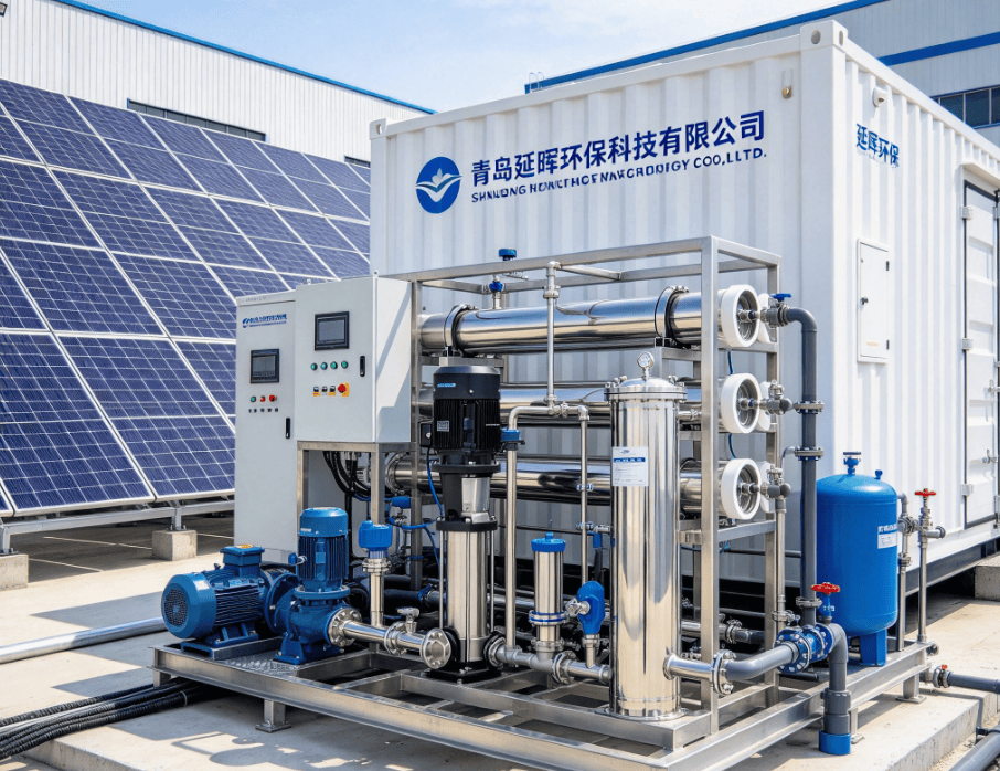 光伏驱动蓝海:青岛延晖环保以“绿电+海淡”破解沿海缺水困局