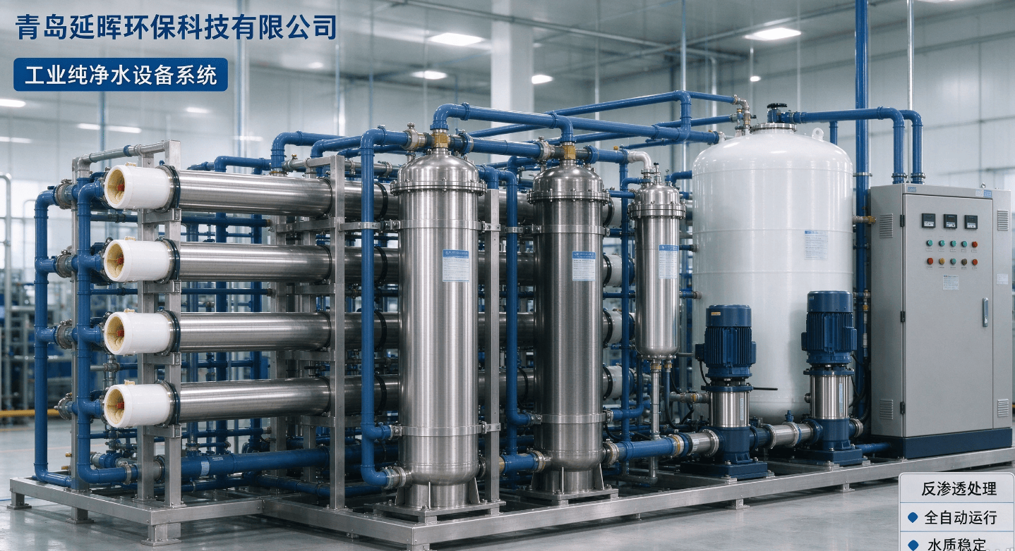 青岛延晖环保科技深耕纯净水设备,以膜技术赋能多场景用水需求 