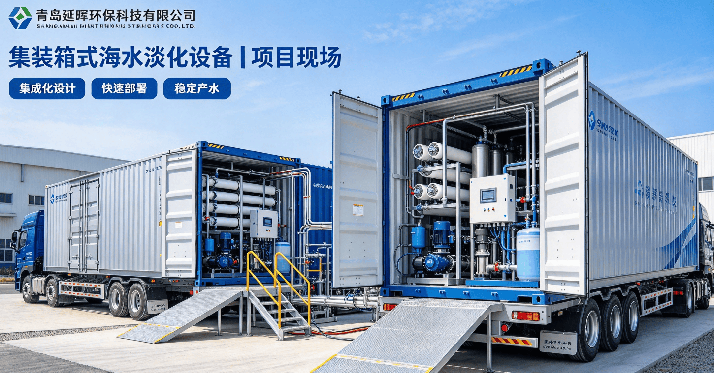 青岛延晖环保：集装箱式海水淡化设备把“水厂”变成可移动的装备